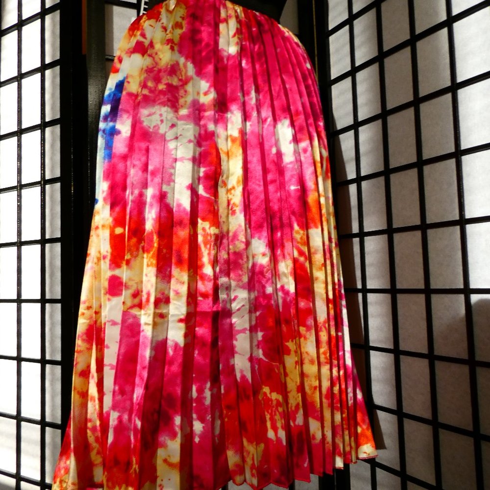 Abstract print Midi skirt from F21 plus